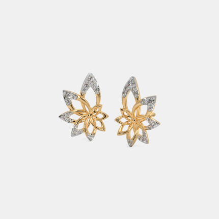 Floral Whispers Diamond Earring