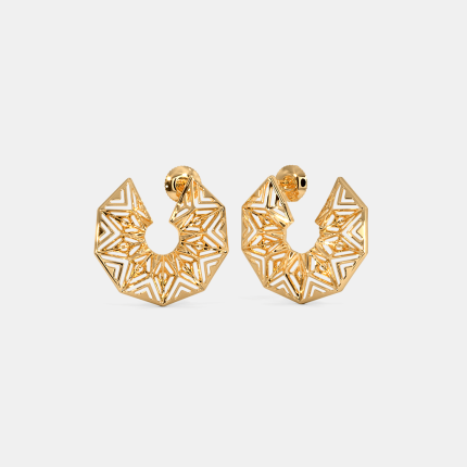 Geometric Gold Ear Cuff